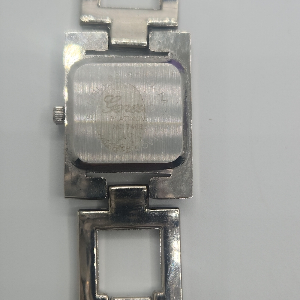 Art deco Geneva platinum watches - Picture 7 of 8